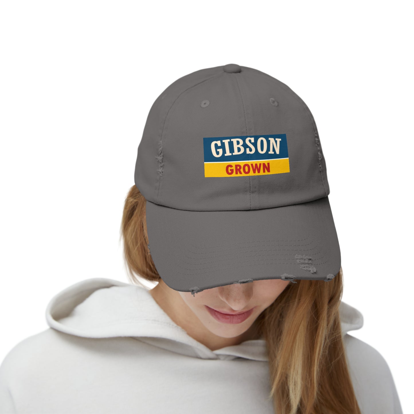 Gibson Gear: Unisex Distressed Cap